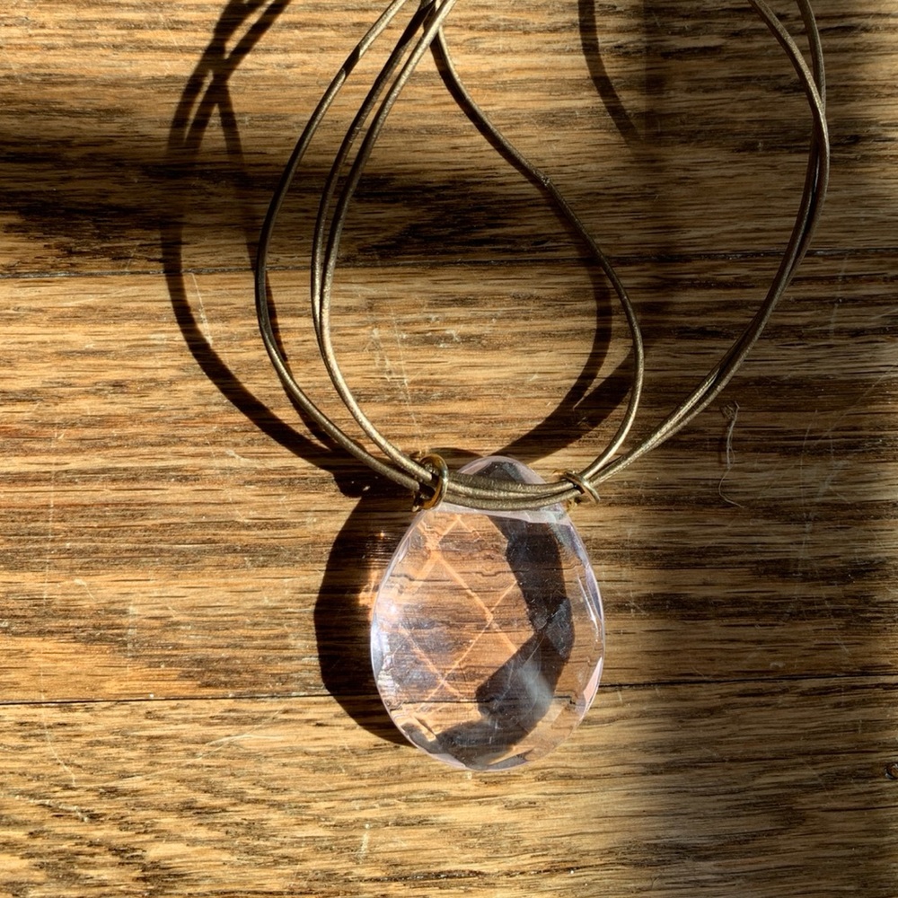Pink Stone Necklace - Picture 5 of 5